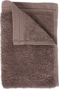 The One Towelling® Malý uterák Organic 30x50 - Šedohnedá | 30 x 50 cm