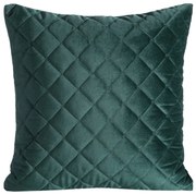 DEKORAČNÁ OBLIEČKA NA VANKÚŠ RIA1 45X45 CM TMAVOZELENÁ