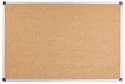 Korková nástenka 90 x 60 cm, hliník