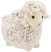 Béžová plyšová ovečka - 10*15*19 cm