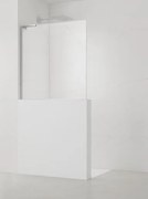 Sprchová zástena SAT walk-in 100 cm na nižšiu priečku SATBWIS100ZAVL