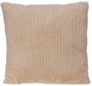 Vankúšik Stripy sv. hnedá, 45 x 45 cm