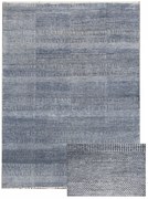 Ručne viazaný kusový koberec Diamond DC-MCN Medium blue / silver, 180x275, modrá, chodba / predsieň, Diamond Carpets India