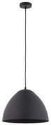 Luster na lanku FARO 1xE27/60W/230V čierna