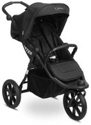 Športový kočík trojkolka Lima - čierny