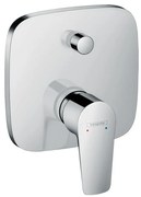 Hansgrohe Talis E, páková vaňová batéria pod omietku s prepínačom pre 2 telesá, chrómová, HAN-71745000