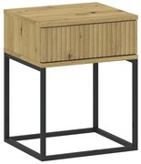 Nočný stolík 1S nízky-40 bez rukovätí artisan