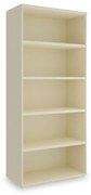 Vysoká skriňa SimpleOffice 80 x 40 x 180 cm, breza