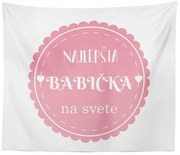 Sablio Deka Najlepšia babička: 150x120 cm