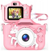 Digitálny fotoaparát pre deti Koník X5 ružový