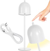 Toolight Toolight, LED nočná stolová lampa, 5W, APP1363-T, biela, OSW-08626