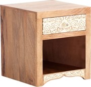 Luxusný nočný stolík z masívu Dalhala Mango 40cm