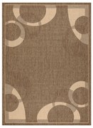Koberec SIZAL FLOORLUX 20078 coffeee / mais