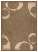 Koberec SIZAL FLOORLUX 20078 coffeee / mais