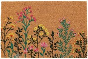 Vonkajšia rohožka Flowers, 60x40 cm