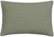 Vandyck Luxusná obliečka na vankúš Home Piqué waffle 40x55cm Light Olive