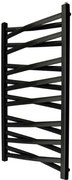 Regnis 3DX, Vykurovacie teleso 540x675mm, 399W, čierna matná, L3DX70/50/BLACK