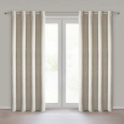 ZATEMŇOVACÍ ZÁVES NA KRÚŽKOCH BITSY 140X250 CM ŠAMPANSKÁ