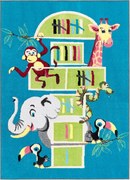 Koberec Agnella Funky Top Tom smaragd