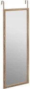 5five - Závesné zrkadlo na dvere MATCHING 94x34 cm hnedé
