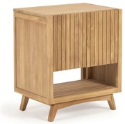 Skrinka pod umývadlo z tíkového dreva Kave Home Sunday