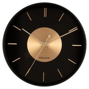 Karlsson 5918BK dizajnové nástenné hodiny 35 cm