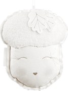 Závesná dekorácia dubový orech biela 23x29x10cm