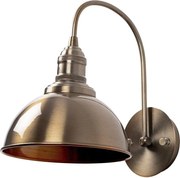 Nástenné svietidlo v mosadznej farbe ø 21 cm Varzan – Opviq lights