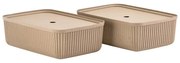 Košíky v súprave 2 ks 48x32x20.5 cm Pulp – Zone