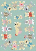 Koberec Funky Top Rob mätový