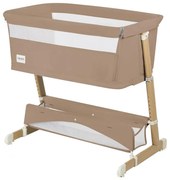 Lionelo - Detská postieľka 5v1 THOMI PLUS béžovo-karamelová