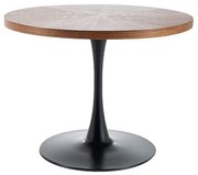 Jedálenský stôl Amadeo, orech / čierna