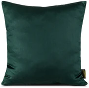 SATÉNOVÁ OBLIEČKA NA VANKÚŠ NOVA SADA 2KS 40X40 CM TMAVOZELENÁ