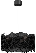 Luster na lanku CAMO 3xE27/15W/230V čierna