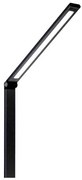 Stolná lampa Platinet 10 W, bezdrôtové nabíjanie + USB, čierna