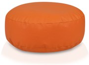 INTERMEDIC SK - Sedací vak 47x15 cm z ekokože | podnožka, podsedák, doplnkové sedenie Farba: E04 - Oranžová pomaranč (ekokoža)