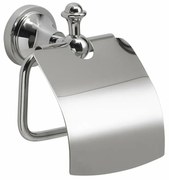 GEDY NV2513 Nevis držiak toaletného papiera s krytom, chróm