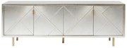 Venice Triangle komoda strieborná 180 cm