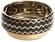 DEKORAČNÁ KERAMICKÁ MISKA THEA1 (01) (FI) 20X10 CM ČIERNA