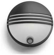 Philips 17297/30/16 -LED Vonkajšie svietidlo so senzorom YARROW 1xLED/6W/230V IP44