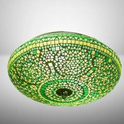 Orientálna stropnica mosaic Melon GREEN Ø38