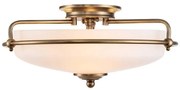 Quoizel QZ-GRIFFIN-F-WS - Stropné svietidlo GRIFFIN 3xE27/60W/230V bronzové