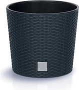 Kvetináč Rato Knitted tmavosivý