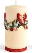 Vánoční svíčka Girlanda I 10 cm - výber z 4 prevedení
