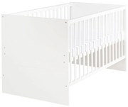 Biela postieľka s nastaviteľnou výškou 70x140 cm Anton – Roba