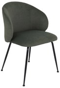 Jedálenská stolička Ganta Black, zelená