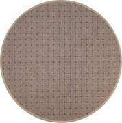 AKCIA: 200x200 (průměr) kruh cm Kusový koberec Udinese béžový new kruh, béžová, chodba / predsieň, Condor Carpets