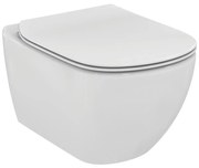 Ideal Standard Tesi - závesné WC s doskou SoftClose, AquaBlade, biela, T354601