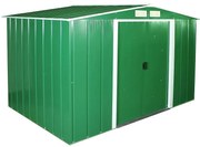 Eco kovový záhradný domček 1822x2620x1910 zelený