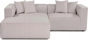 Rohová sedačka Morelotta (L) (ecru)